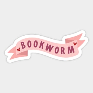 Bookworm Sticker